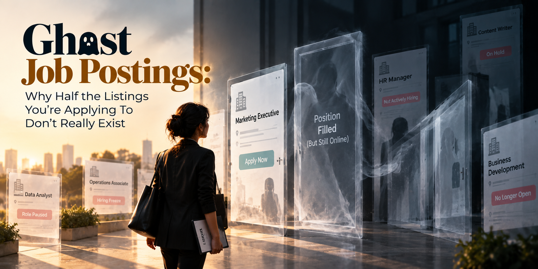 Ghost Job Postings: Why Some Job Listings You're Applying To Don't Really Exist